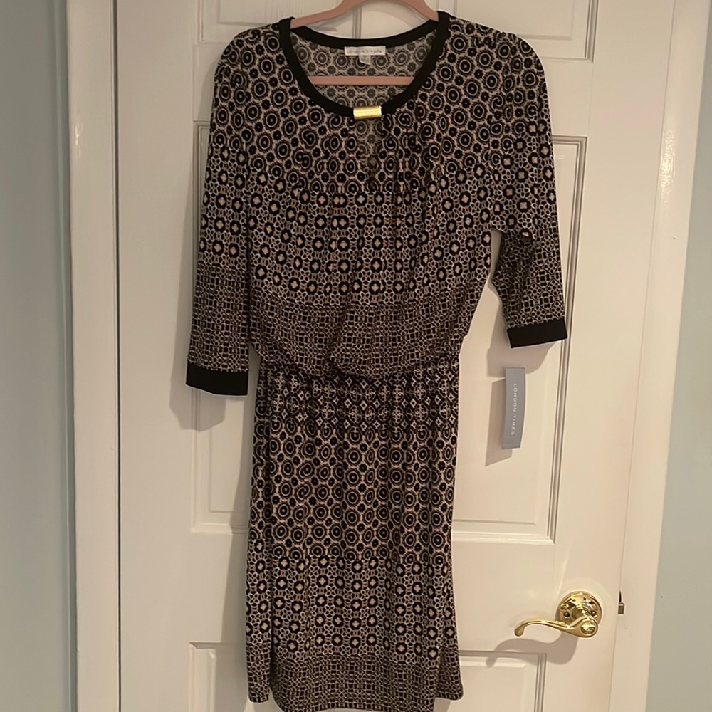 Blouson top dress